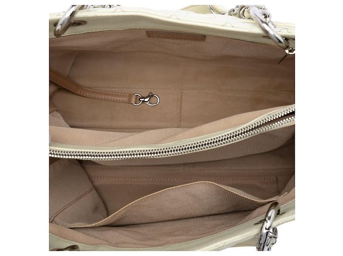 Tote Grand Shopping in Caviar Bianco Chanel Crudo - vista 4