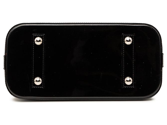 Louis Vuitton Alma PM in pelle Epi nero elettrico - vista 3