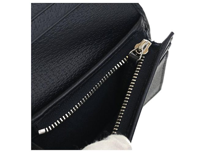 Cartera Compacta Gucci Beige GG Supreme Web Ophidia - vista 4