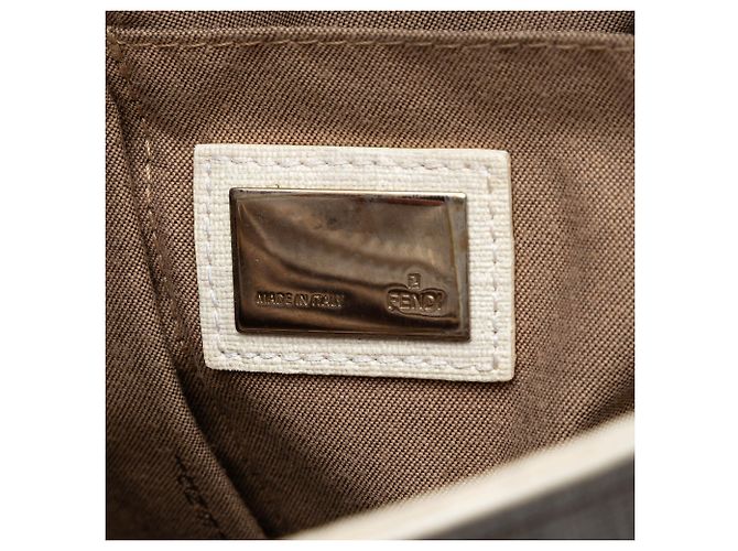 Fendi Beige Zucca Spalmati Crossbody - vista 5