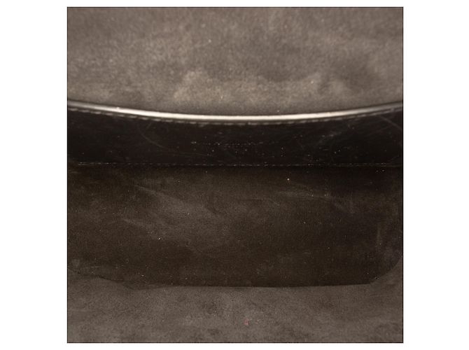 Borsa a tracolla Saint Laurent Tuc Box in pelle nera Nero - vista 4