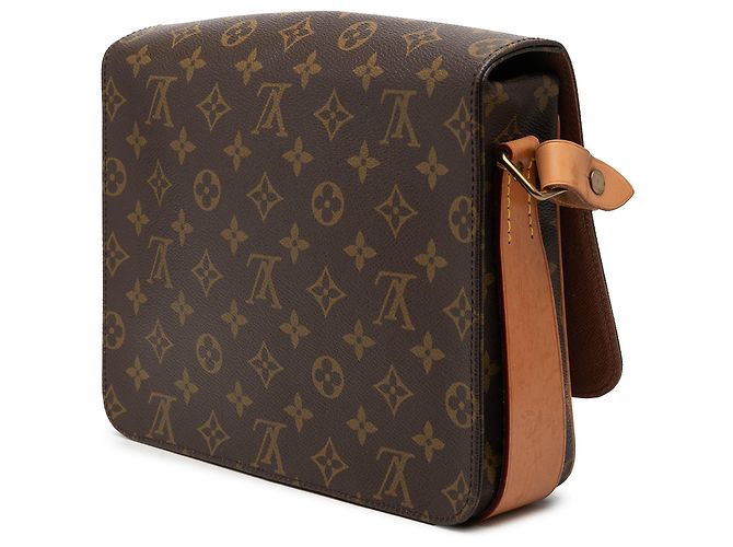 Louis Vuitton Marrone Monogram Cartouchiere GM - vista 2