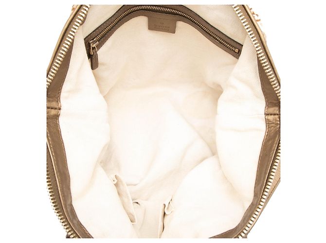 Borsa Gucci Brown GG Lurex Heart Bit Marrone Bronzo - vista 4