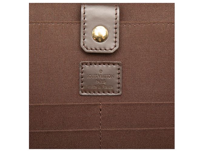 Louis Vuitton Marrone Damier Ebene Porte Ordinateur Sabana - vista 5