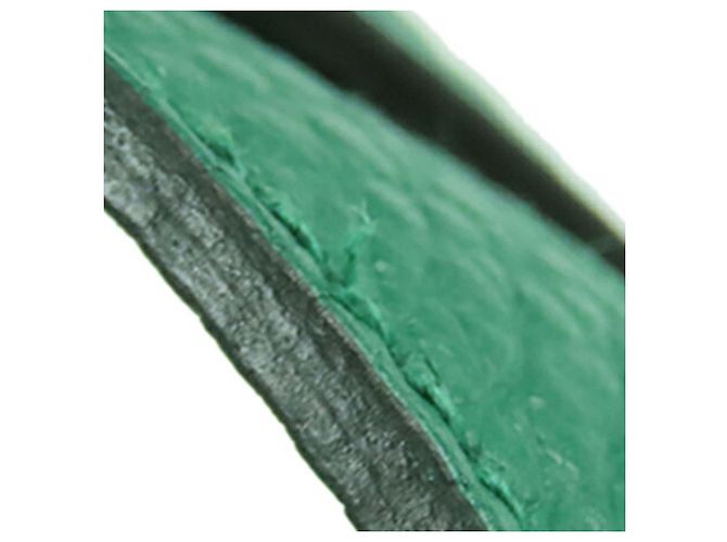 Hermès Picotin Lock 18 in pelle Clemence verde - vista 18