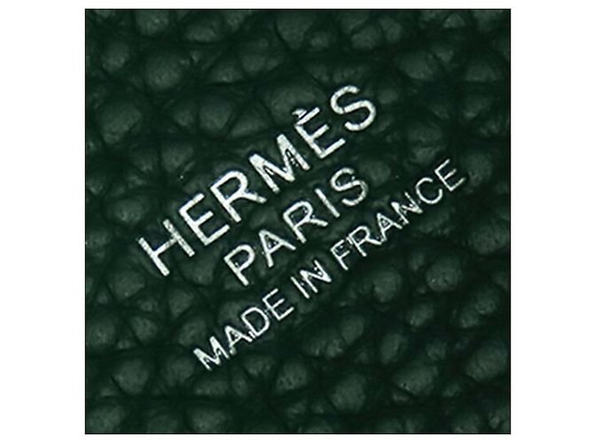 Hermès Picotin Lock 18 in pelle Clemence verde - vista 5
