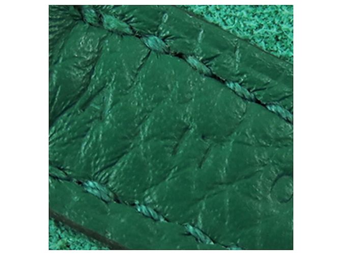 Hermès Picotin Lock 18 in pelle Clemence verde - vista 7