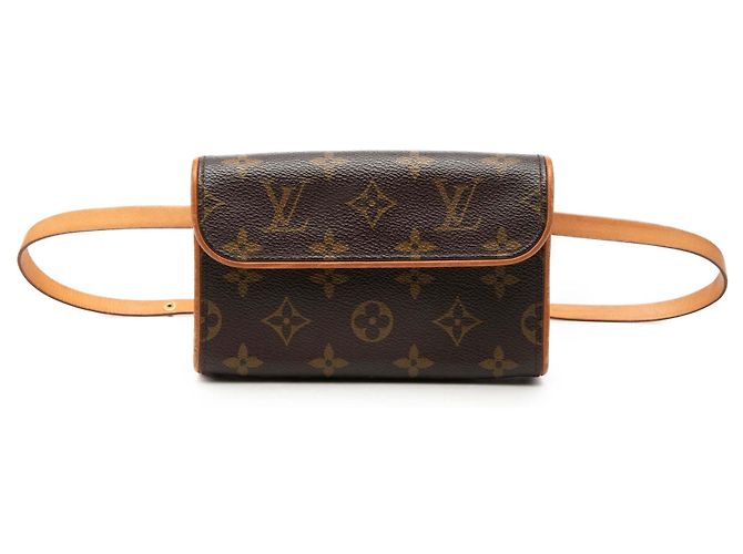 Pochette Florentine Louis Vuitton Marrone Monogram - vista 2