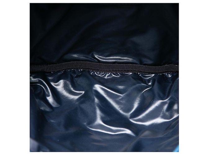 Borsa a tracolla convertibile in tweed blu e pelle di vitello trapuntata Chanel - vista 4