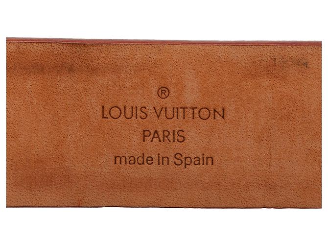 Cintura Louis Vuitton Black Monogram Multicolore Nero - vista 5