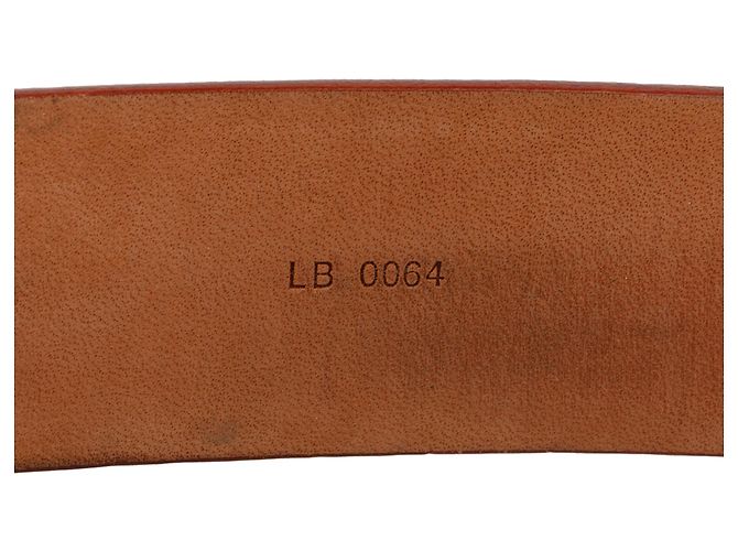 Cintura Louis Vuitton Black Monogram Multicolore Nero - vista 7