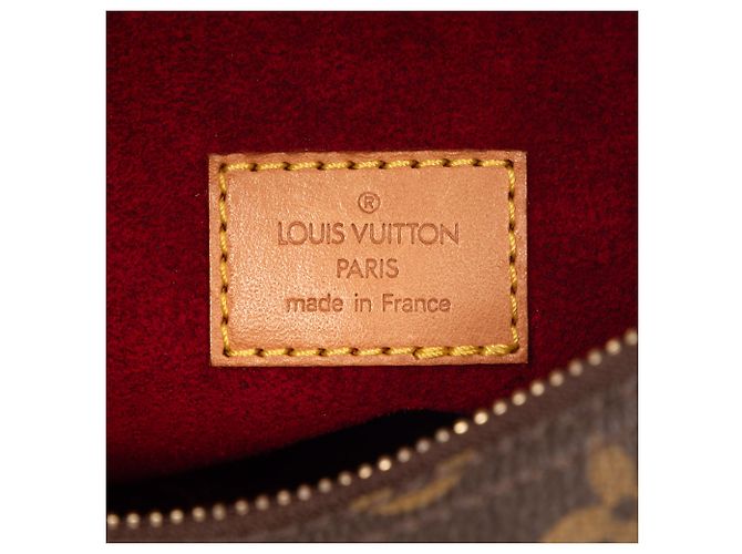 Louis Vuitton Braun Monogram Croissant MM - Ansicht 5