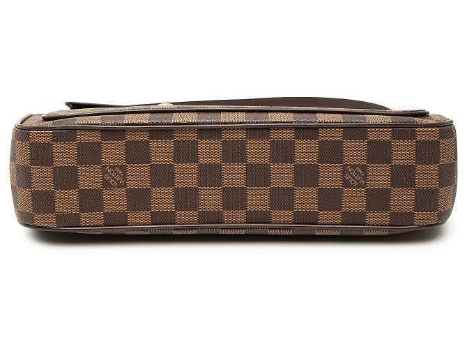 Louis Vuitton Marrone Damier Ebene Aubagne - vista 3