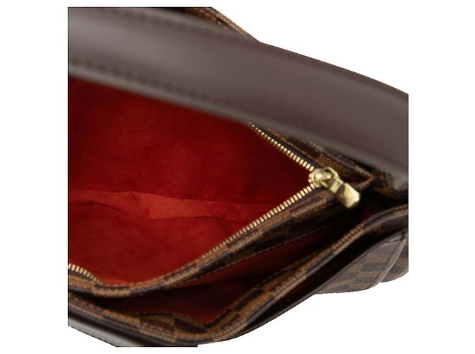 Louis Vuitton Marrone Damier Ebene Aubagne - vista 4