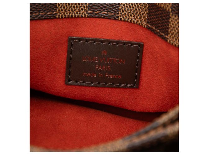 Louis Vuitton Marrone Damier Ebene Aubagne - vista 5