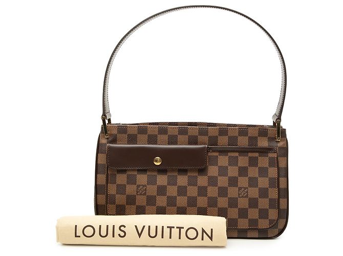 Louis Vuitton Marrone Damier Ebene Aubagne - vista 8