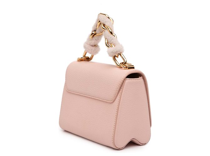 Louis Vuitton Pink Taurillon Shearling Braided Handle Twist PM - Ansicht 2