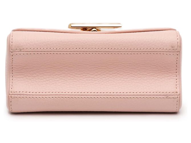 Louis Vuitton Pink Taurillon Shearling Braided Handle Twist PM - Ansicht 3
