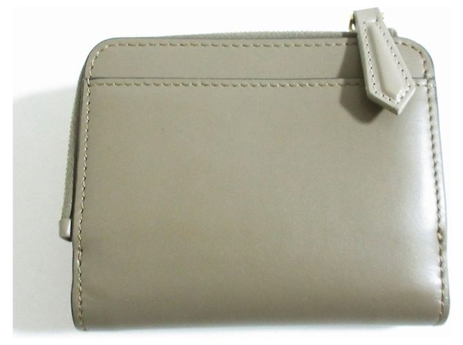Fendi FF Diamond Klapperbrieftasche Beige - Ansicht 2