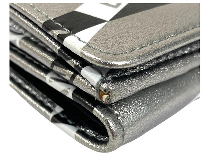 Cartera Compacta Everyday Balenciaga Negro Plata - vista 10