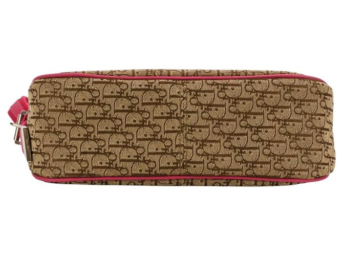 Borsa Christian Dior Trotter Street Chic Rosa Beige - vista 5