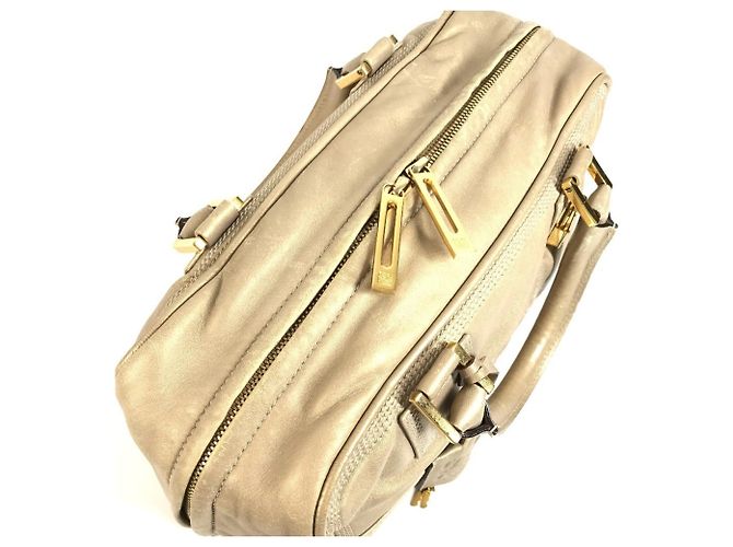 Borsa Tote Loewe Amazona 28 D'oro - vista 12