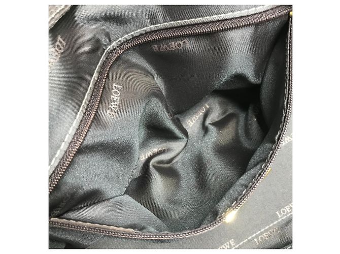 Borsa Tote Loewe Amazona 28 D'oro - vista 14