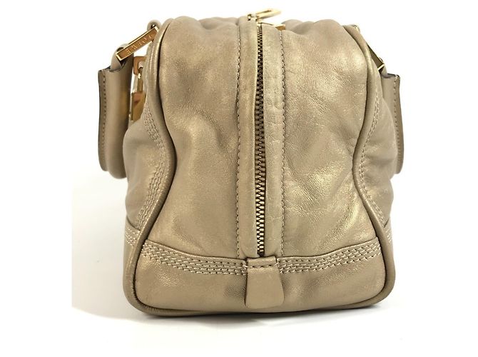 Borsa Tote Loewe Amazona 28 D'oro - vista 3