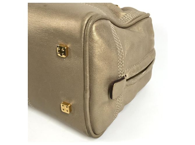 Borsa Tote Loewe Amazona 28 D'oro - vista 6