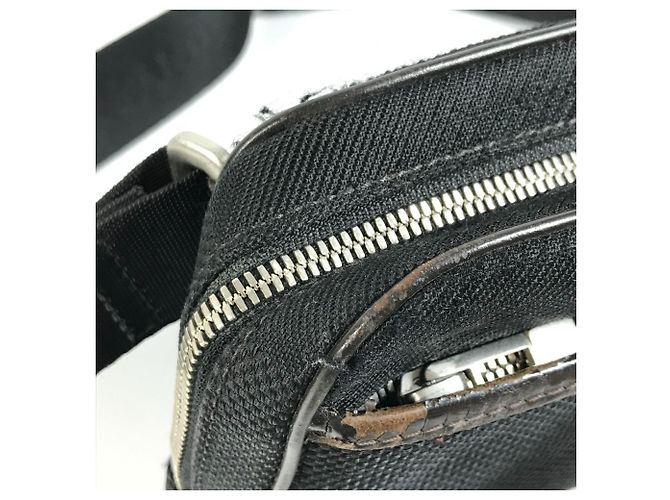 Borsa a tracolla Louis Vuitton Damier Geant Acrobat Nero - vista 10