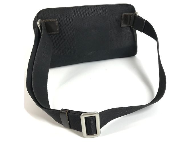 Borsa a tracolla Louis Vuitton Damier Geant Acrobat Nero - vista 11