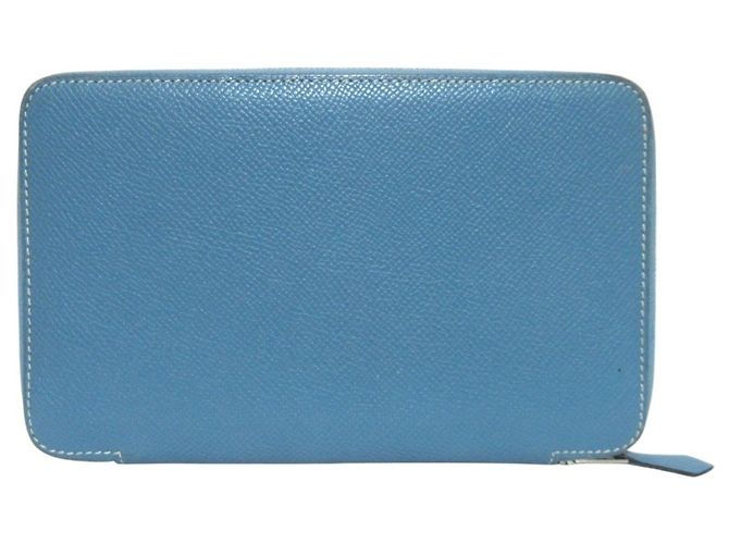 Hermès Hermes Veau Epsom Agenda Zip Notebook Cover Blau - Ansicht 3