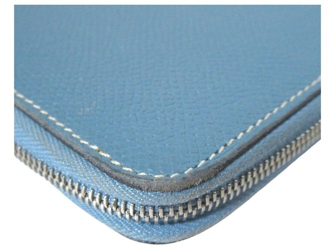 Hermès Hermes Veau Epsom Agenda Zip Notebook Cover Blau - Ansicht 5