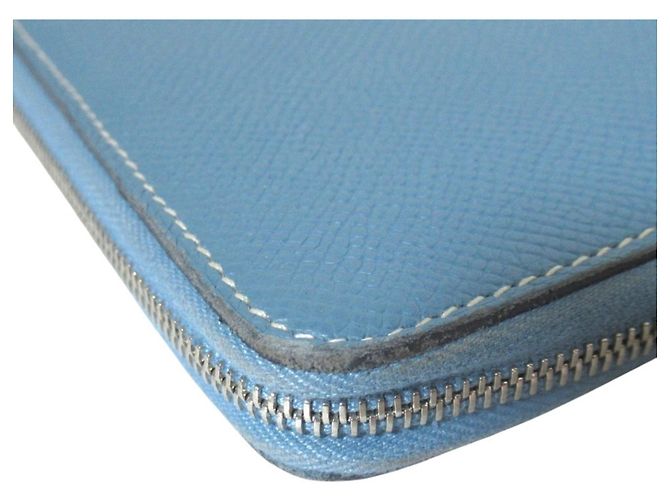 Hermès Hermes Veau Epsom Agenda Zip Notebook Cover Blau - Ansicht 6