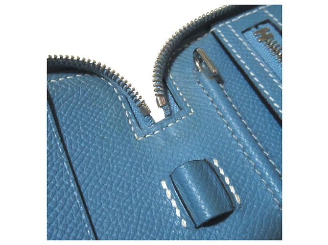 Hermès Hermes Veau Epsom Agenda Zip Notebook Cover Blau - Ansicht 8