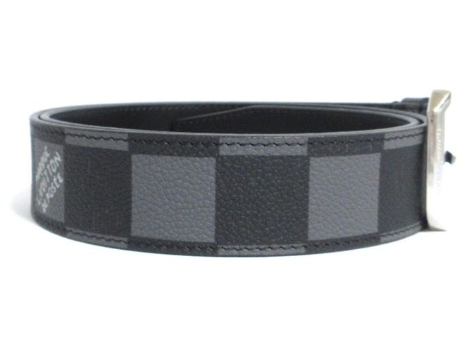 Louis Vuitton Gürtel Architect Damier Graphite Archives Braun Schwarz - Ansicht 4