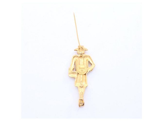 Spilla Mademoiselle Chanel D'oro - vista 2