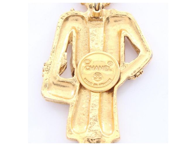 Spilla Mademoiselle Chanel D'oro - vista 3