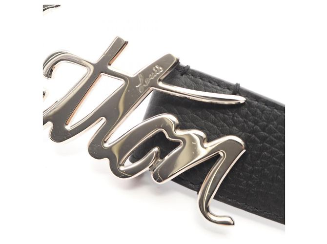 Louis Vuitton LV Autograph Ledergürtel Schwarz - Ansicht 7