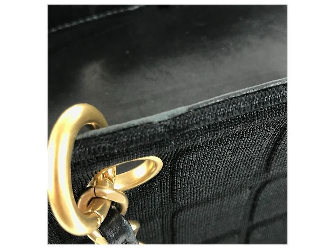 Borsa Tote Chanel Chocolate Bar Nero - vista 13