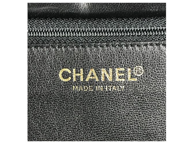 Borsa Tote Chanel Chocolate Bar Nero - vista 15
