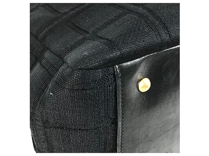 Borsa Tote Chanel Chocolate Bar Nero - vista 7