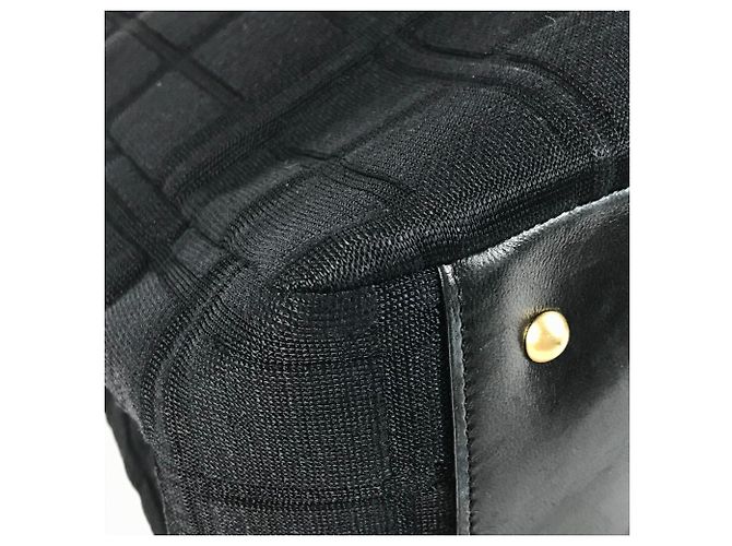 Borsa Tote Chanel Chocolate Bar Nero - vista 9
