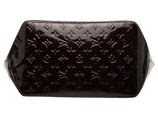Borsa Louis Vuitton Monogram Vernis Bellevue GM Bordò Porpora - vista 3