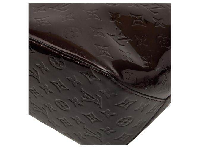 Borsa Louis Vuitton Monogram Vernis Bellevue GM Bordò Porpora - vista 6