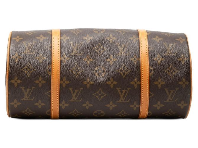 Borsa Louis Vuitton Monogram Papillon 30 Marrone Monogramma - vista 3