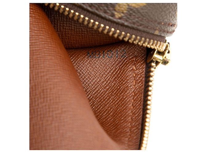 Borsa Louis Vuitton Monogram Papillon 30 Marrone Monogramma - vista 6