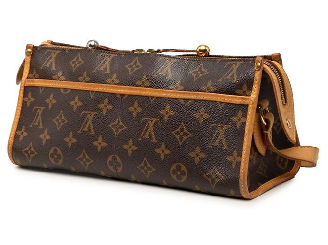 Borsa a tracolla lunga Louis Vuitton Monogram Popincourt Marrone Monogramma - vista 2