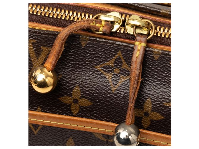 Borsa a tracolla lunga Louis Vuitton Monogram Popincourt Marrone Monogramma - vista 5