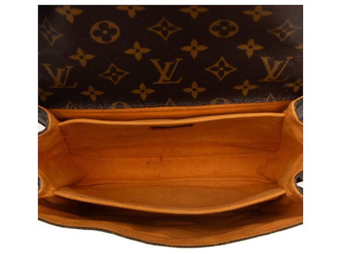 Borsa Louis Vuitton Monogram Pochette Metis MM Marrone Multicolore - vista 5